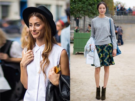 欧美型人的精彩高分穿搭 时髦与型格兼具