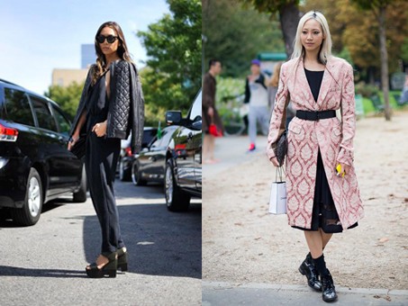 欧美型人的精彩高分穿搭 时髦与型格兼具