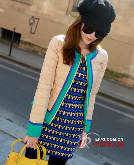 暖冬短袄搭配术 学做时尚达人