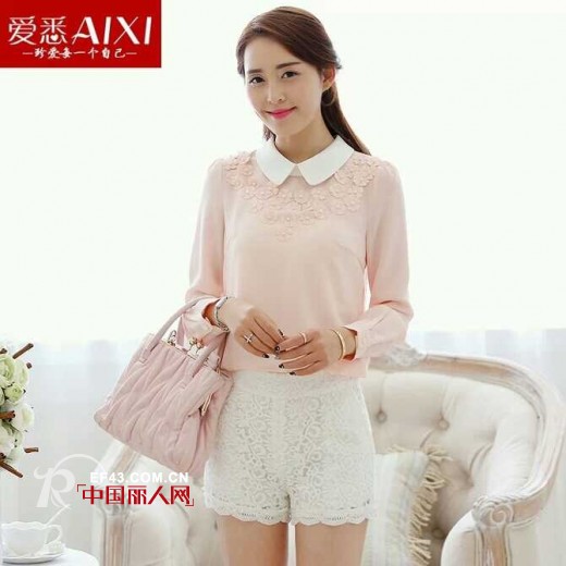 2014修身连衣裙搭配 减龄大法宝娃娃领修身裙