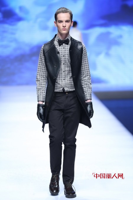 秋冬季节的印花元素 做简单派的气质型男