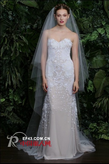 纳伊·姆汗 (Naeem Khan) 2014秋冬新娘嫁衣