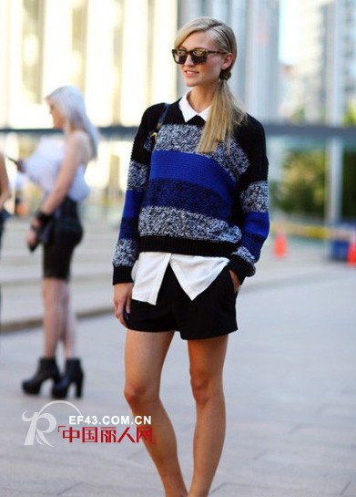 毛衣内搭什么颜色衬衫好看 毛衣搭配衬衫