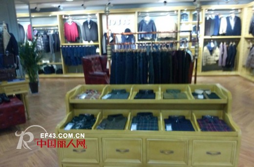 1943S男装山东日照海纳商场新店盛大开业