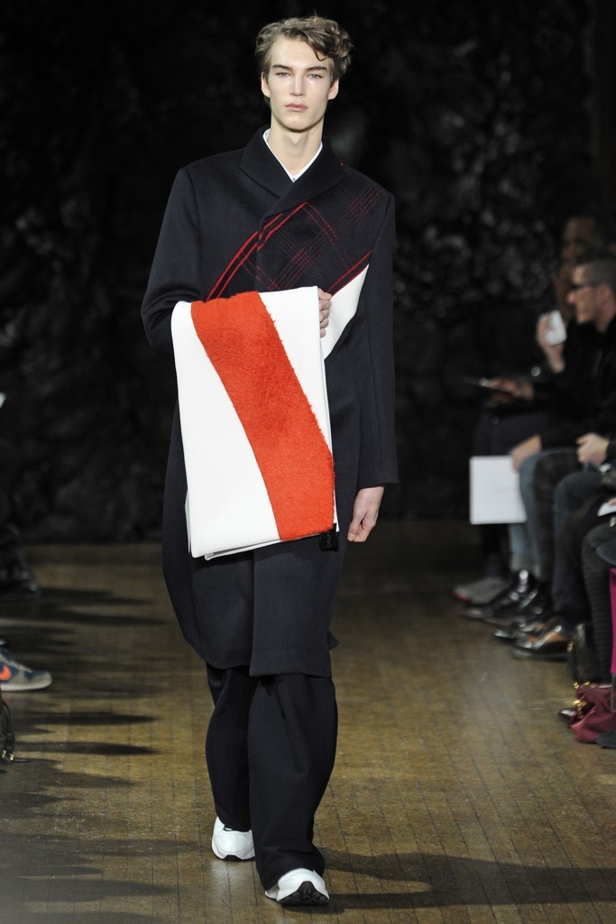 XanderZhou2014秋冬系列惊艳伦敦男装周