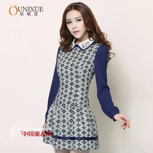 2014年流行格子吗 格子拼接裙装搭配