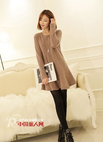 长袖的连衣裙好看吗 冬季打底连衣裙推荐