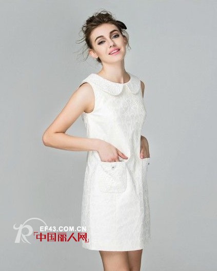 年会名媛风无袖小礼裙  年会小洋装图片