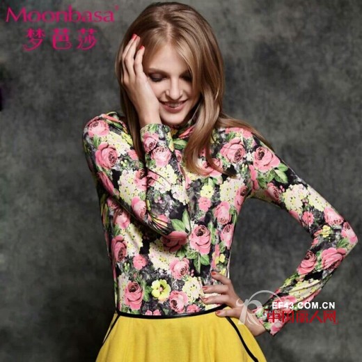 2014春装新款 民族风味的印花装搭配