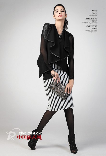 离不开的黑白条纹元素 春季条纹单品推荐