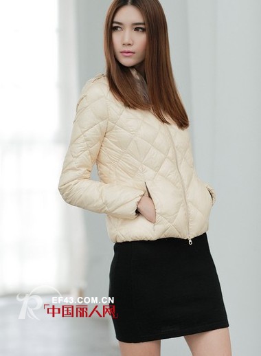 短款冬装外套搭配 巧搭温婉俏皮范儿