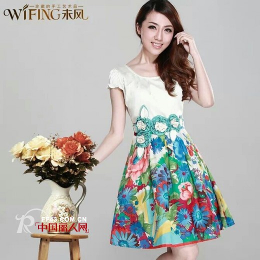 清新的田园风女装 未风打造素雅女性