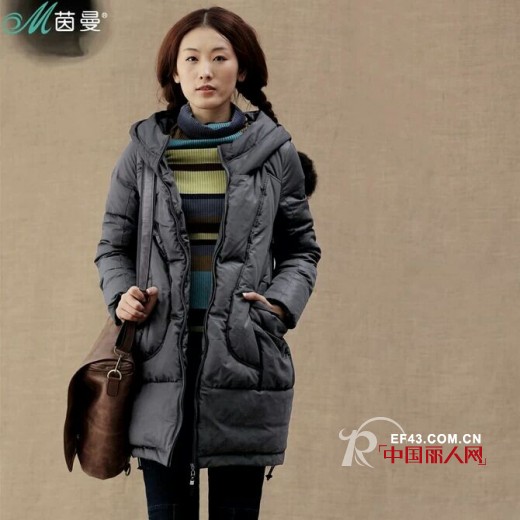 新款女装搭配 茵曼羽绒服怎么搭配都好看