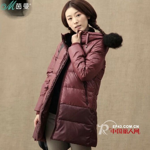新款女装搭配 茵曼羽绒服怎么搭配都好看