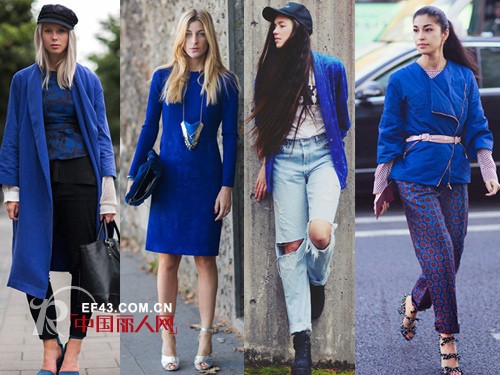 什么是宝蓝色 宝蓝色服装怎么搭配