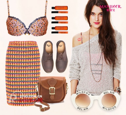 熳洁儿趣味印花系列内衣 甜美指数迅速飙升