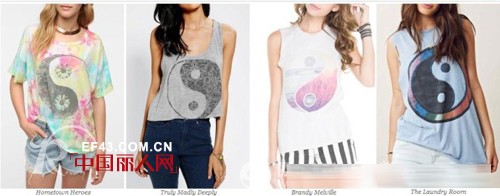 2014/2015春夏女装T恤设计款式趋势