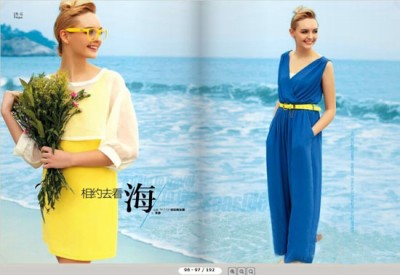 花园街19号女装荣登“新航空”杂志封面