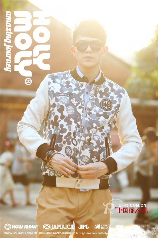 撞色迷彩棒球夹克这个春季您不能错过的单品