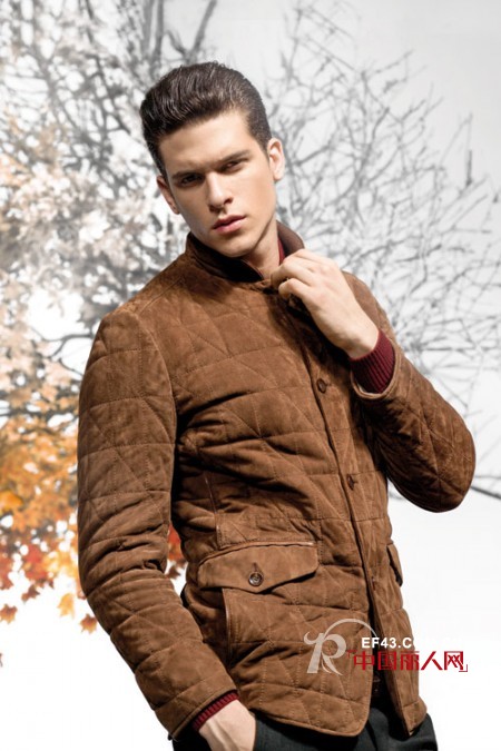 浓浓中国风 立领棉衣夹克塑造男士挺拔形象
