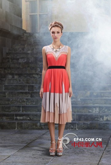 2014春夏流行元素 夏季长裙连衣裙新款