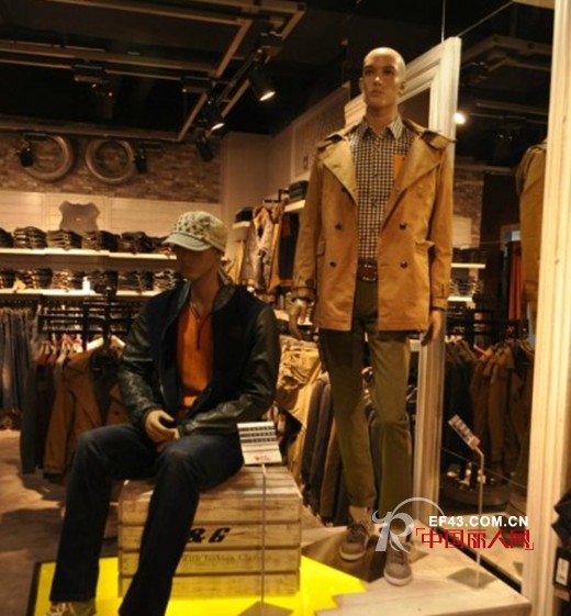 RI&G埃古时尚男装入驻广东惠州港惠购物中心