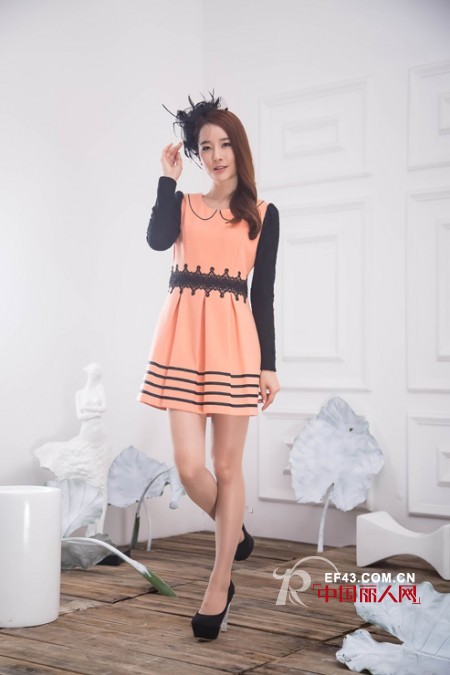 十月初服装搭配 十月初长袖连衣裙搭配