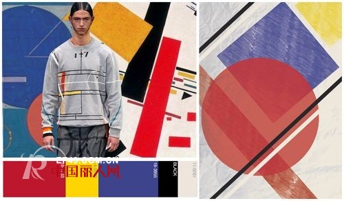 2015/2016秋冬男装印花色彩流行趋势