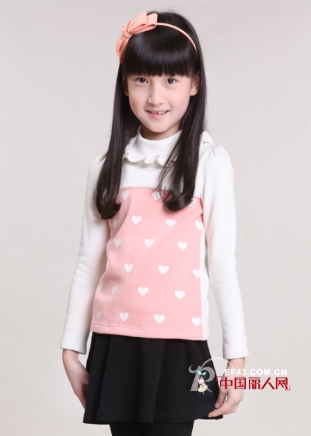 高领打底衫搭配 女童品牌打底衫