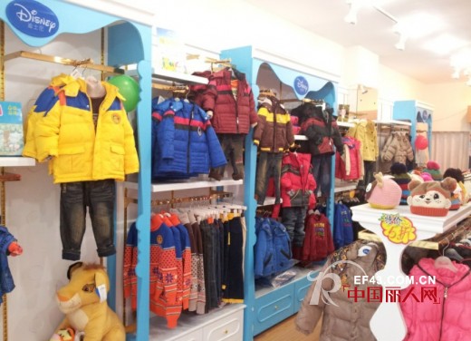 恭祝迪士尼童装江苏宿迁沭阳店盛大开业