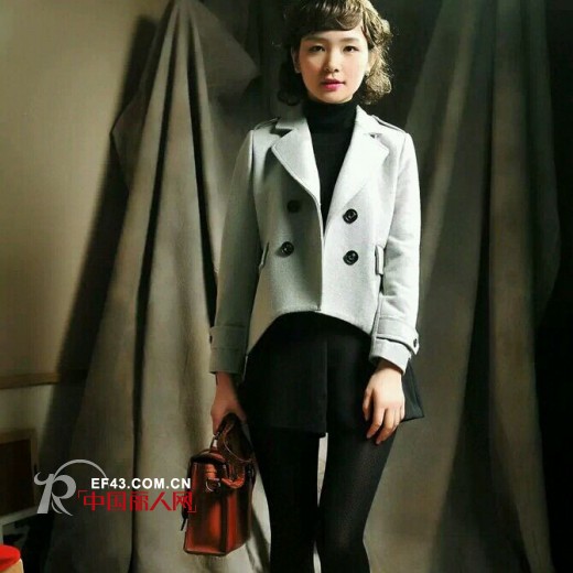 开学必备装扮 韩版学院风呢子衣搭配支招