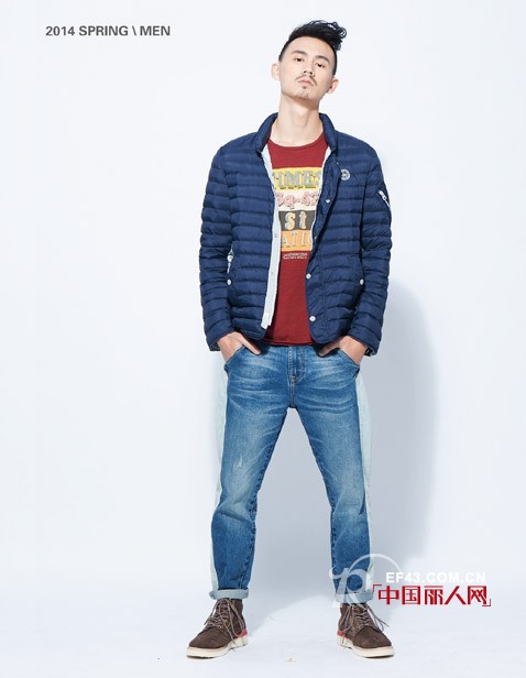 jasonwood   2014男装牛仔裤的春天