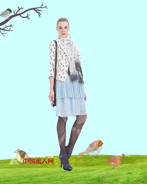 MOCANO摩卡奴2014春季新品 与鸟谈情