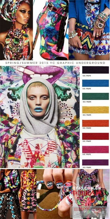 2015春夏女装色彩趋势预测
