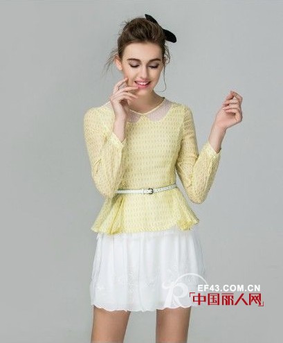 浅黄色连衣裙好看吗?2014夏季连衣裙流行色