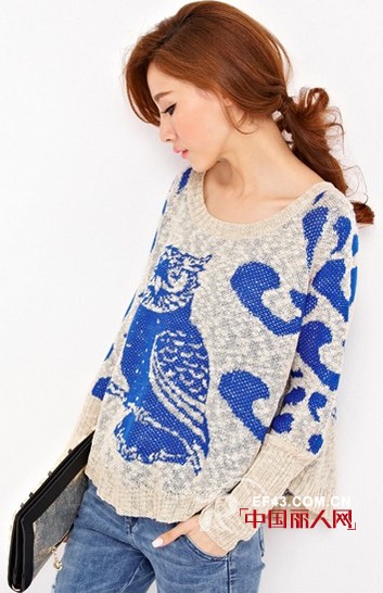 早春单品针织衫搭配 好线条呈现体态美