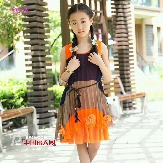 3-10岁无袖连衣裙新款 中式欧式不同风格裙装推荐