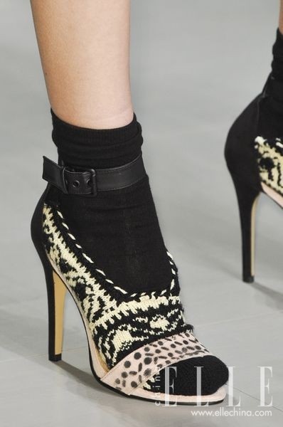 2014秋冬伦敦时装周上的那些美鞋