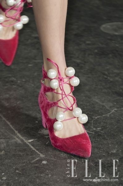 2014秋冬伦敦时装周上的那些美鞋