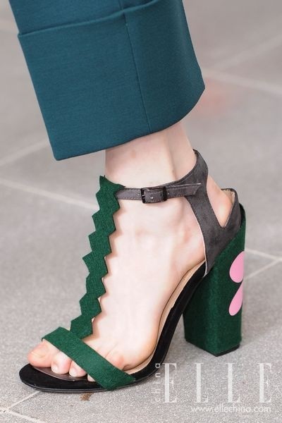 2014秋冬伦敦时装周上的那些美鞋