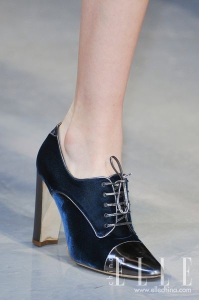 2014秋冬伦敦时装周上的那些美鞋