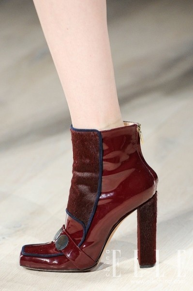 2014秋冬伦敦时装周上的那些美鞋