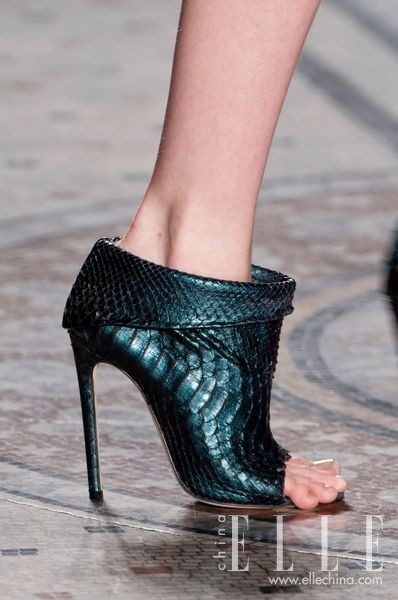 2014秋冬伦敦时装周上的那些美鞋