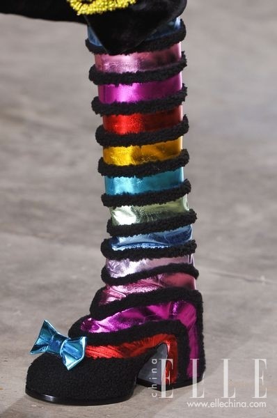 2014秋冬伦敦时装周上的那些美鞋