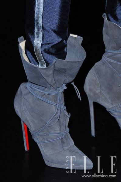 2014秋冬伦敦时装周上的那些美鞋