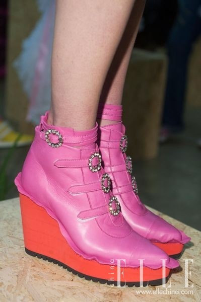 2014秋冬伦敦时装周上的那些美鞋