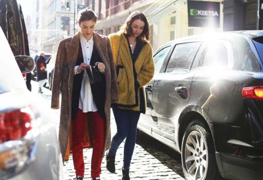 2014秋冬伦敦时装周精彩潮流街拍