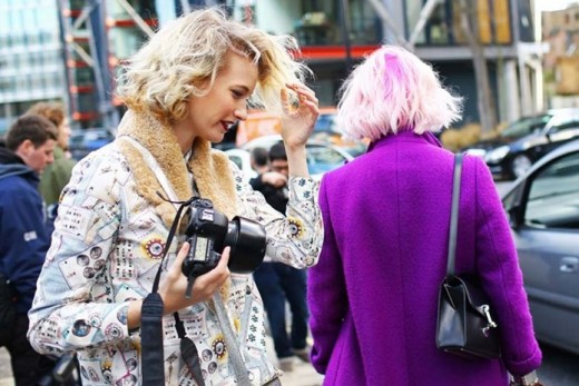 2014秋冬伦敦时装周精彩潮流街拍