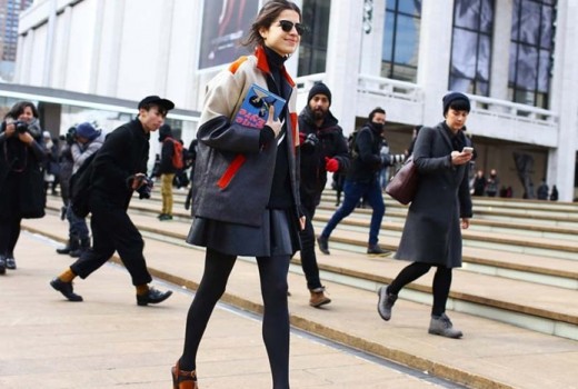2014秋冬伦敦时装周精彩潮流街拍