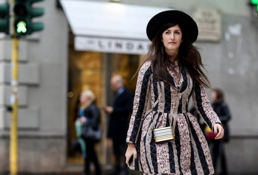 2014秋冬伦敦时装周精彩潮流街拍